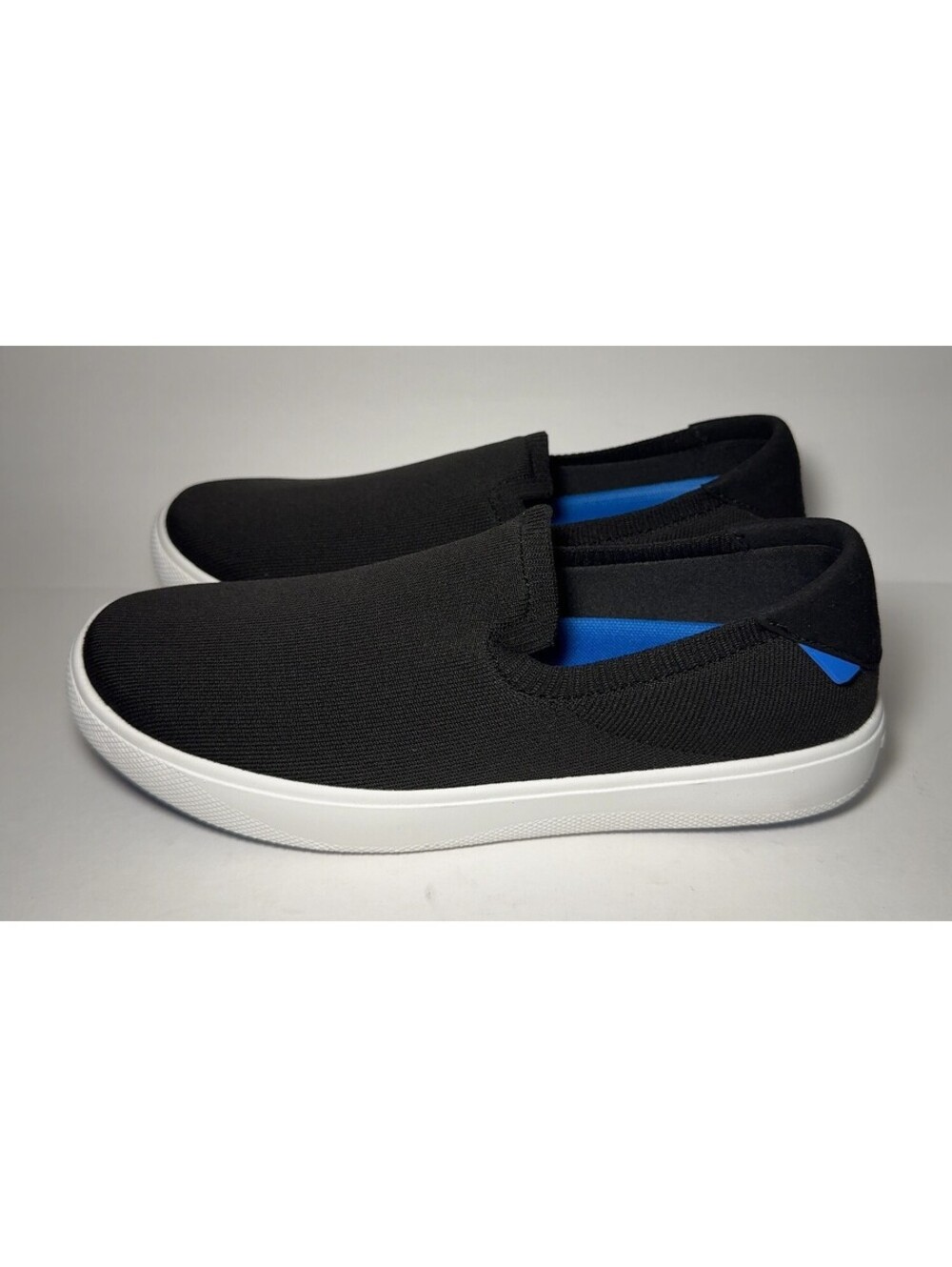 Vessi Boardwalk Slip-On Sneakers Women's Size 9 Boulder Black Waterproof